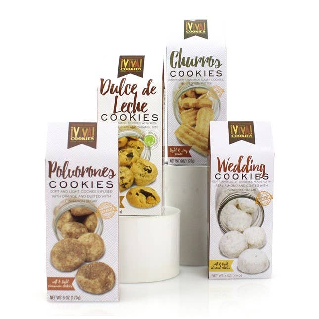 Too Good Gourmet - Wholesale Cookie - Hispanic Line: Mexican Wedding, Polvorones, Churro, Horchata