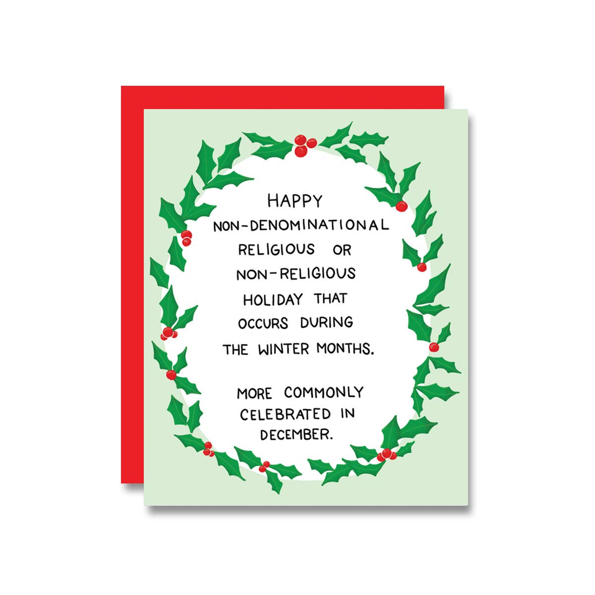 PapaLlama - Wholesale Feestdagenkaartje - Niet-Denom vakantie, kaart