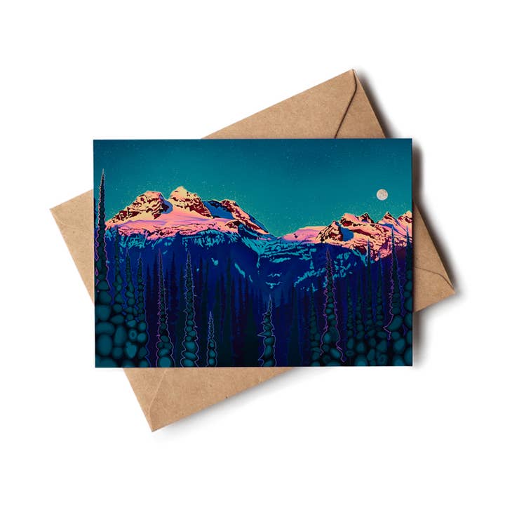 BEGBIE AND TILLEY AT DAWN | Greeting Card for wholesale by Hayley Stewart Studios