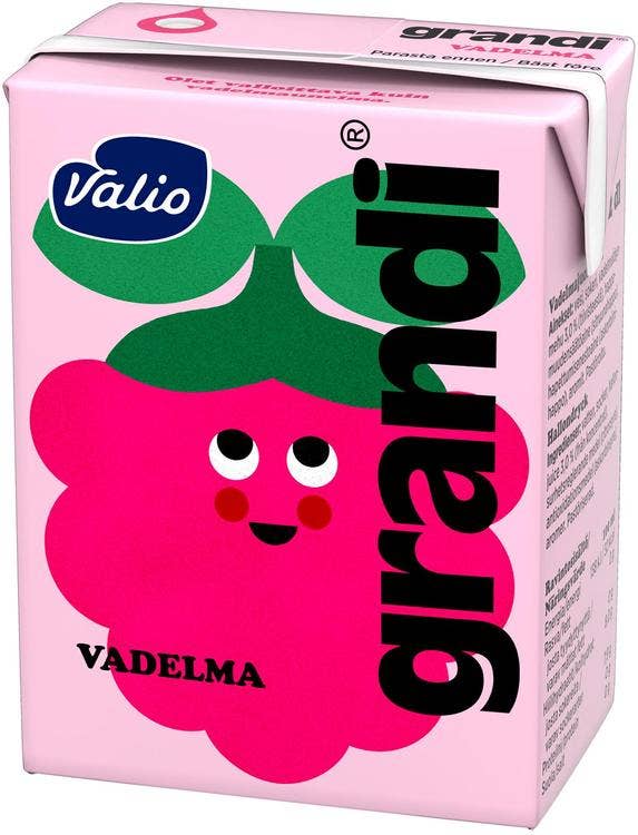 Tokkida - Wholesale Fruit Juice - Valio Grandi Raspberry 200ml1