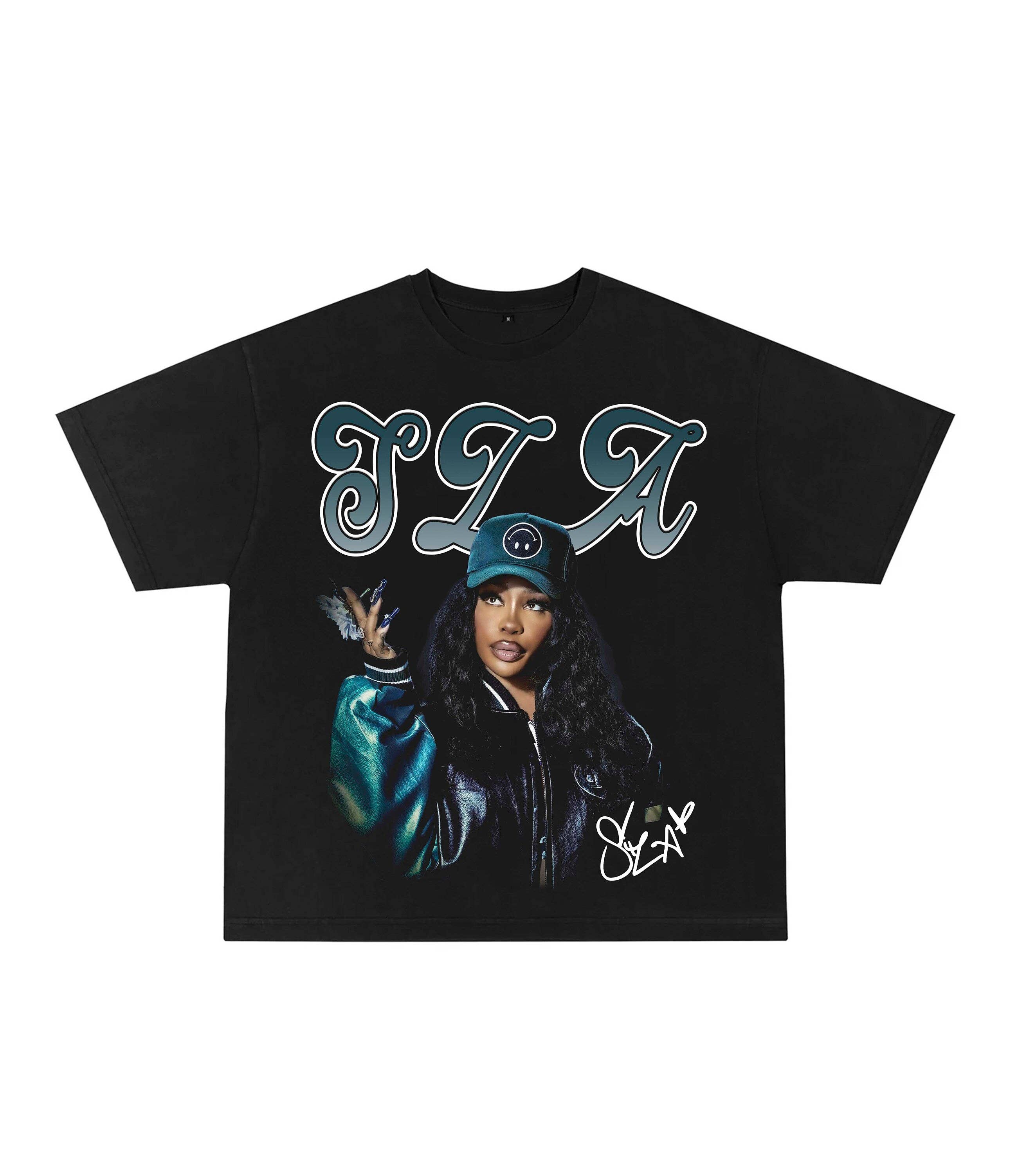 TheKingShirt - Wholesale Screen Printed T-Shirt - Women's - SZA T-Shirt Design, Stylish RnB Graphic Tee, Trendy Fan Shir