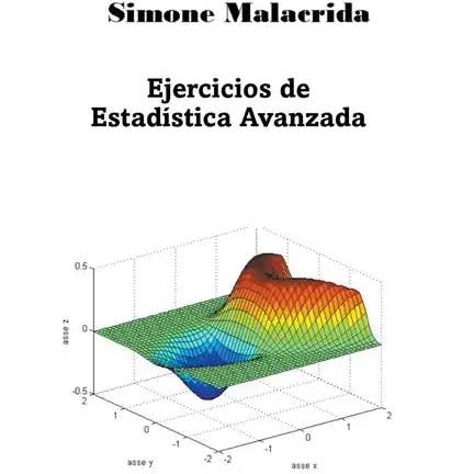 Books by splitShops - Wholesale Science & Math Book - Ejercicios de Estadística Avanzada - Paperback
