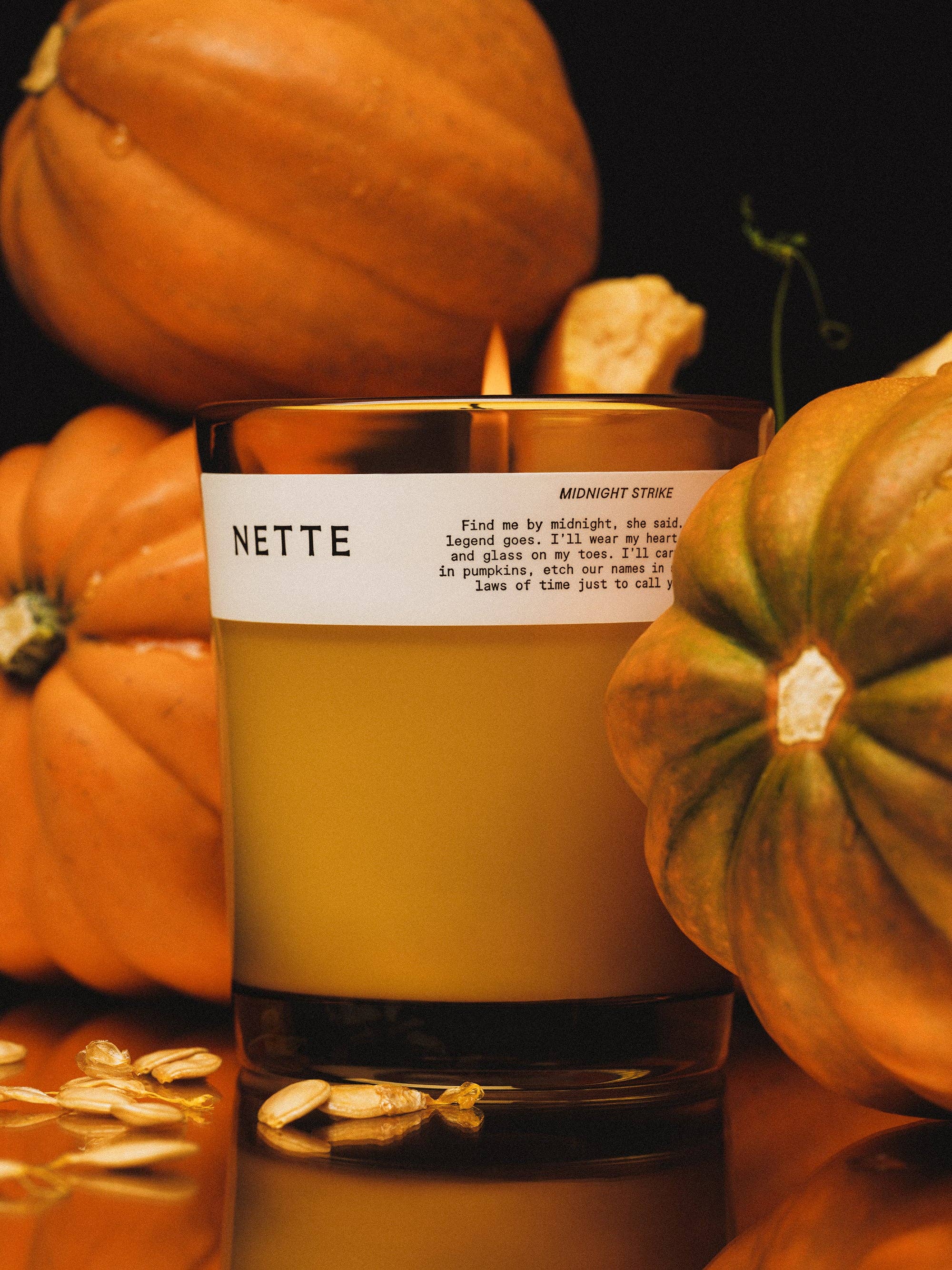 Nette - Vente Bougie en bocal - Bougie Parfumée Midnight Strike2