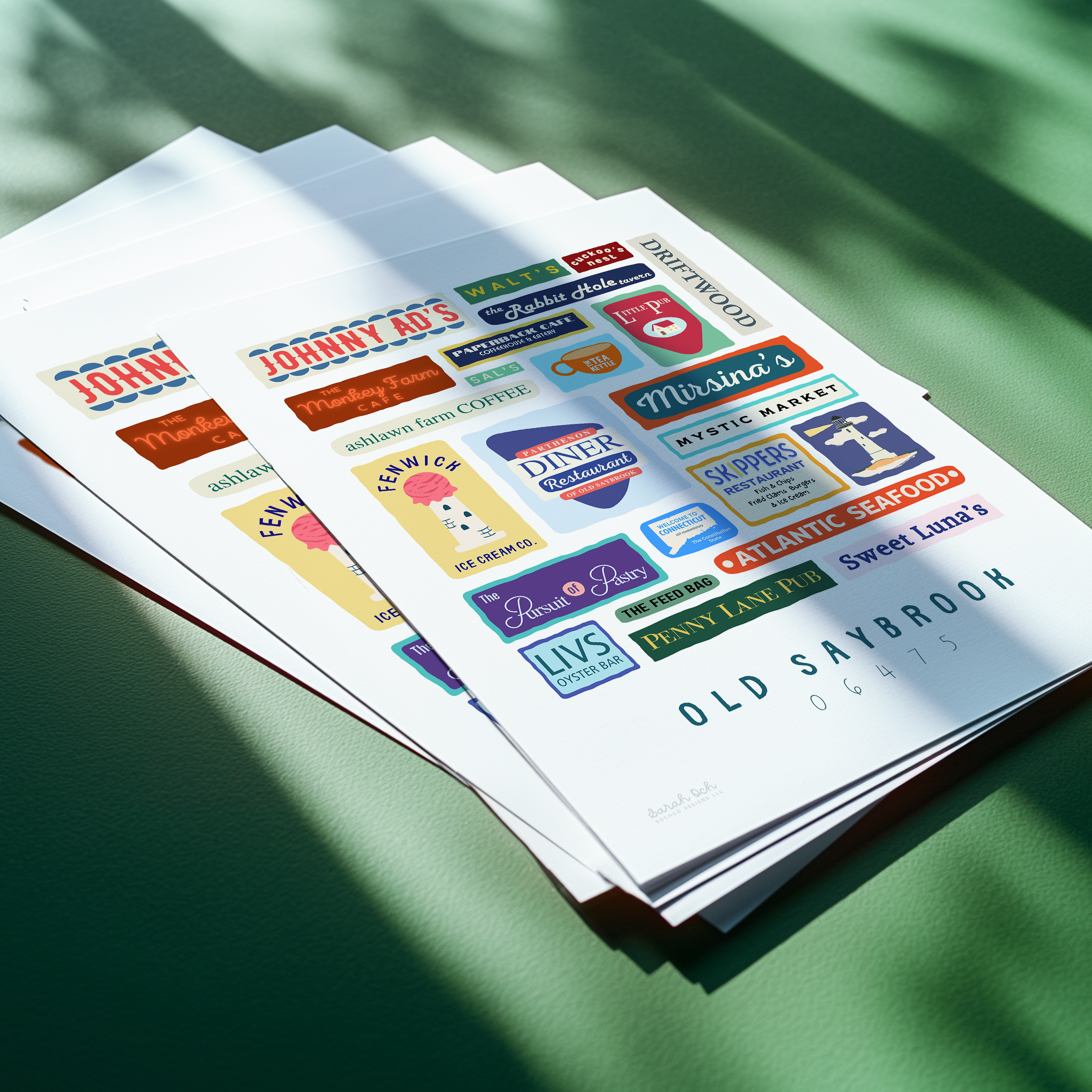 SochCo Designs - Vente Affiche d'art - Old Saybrook, CT2