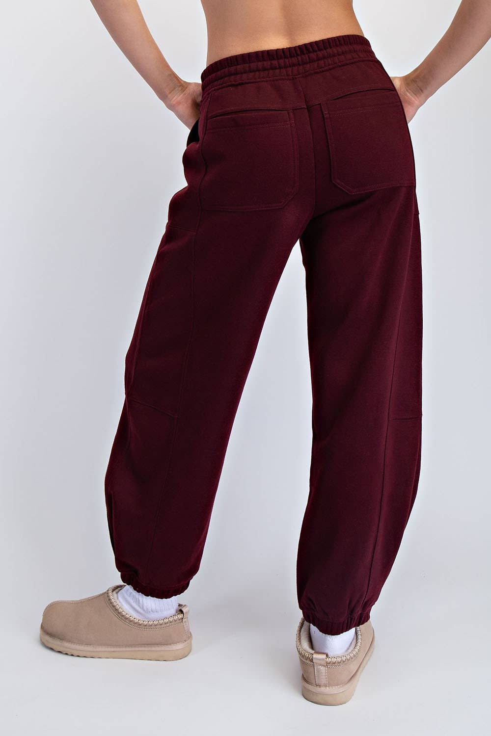 Rae Mode - Wholesale Athletic Pants - Women's - FLEECE COCOON JOGGER SWEATPANTS27