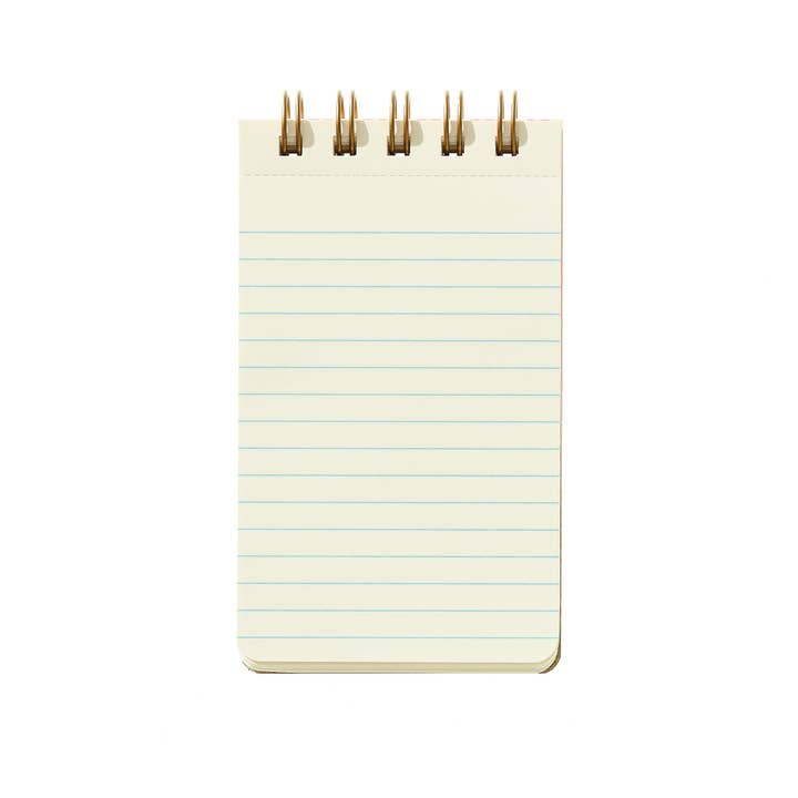 Shorthand Press - Wholesale Notebook - Reporter Notebook - Warm Red3