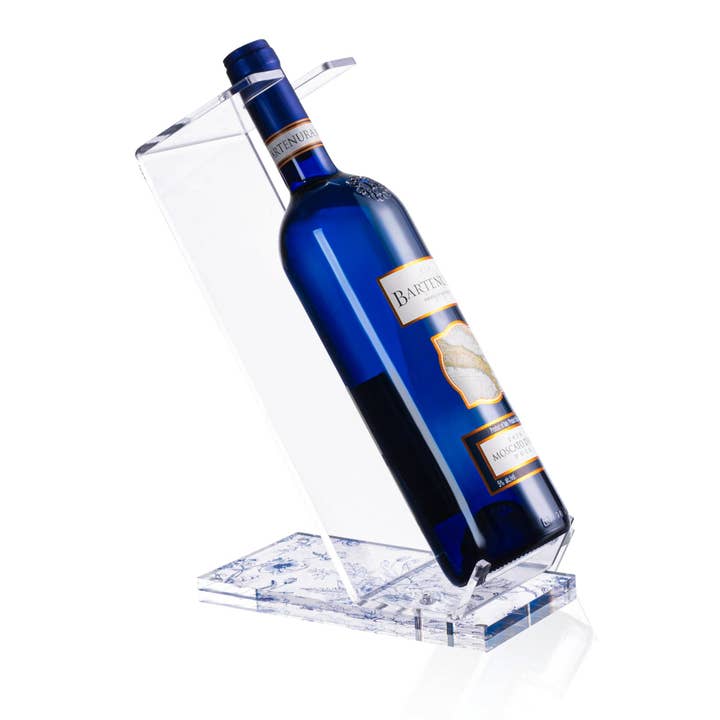 Waterdale Collection - Wholesale Bottle rack/holder - French Toile Wine Stand