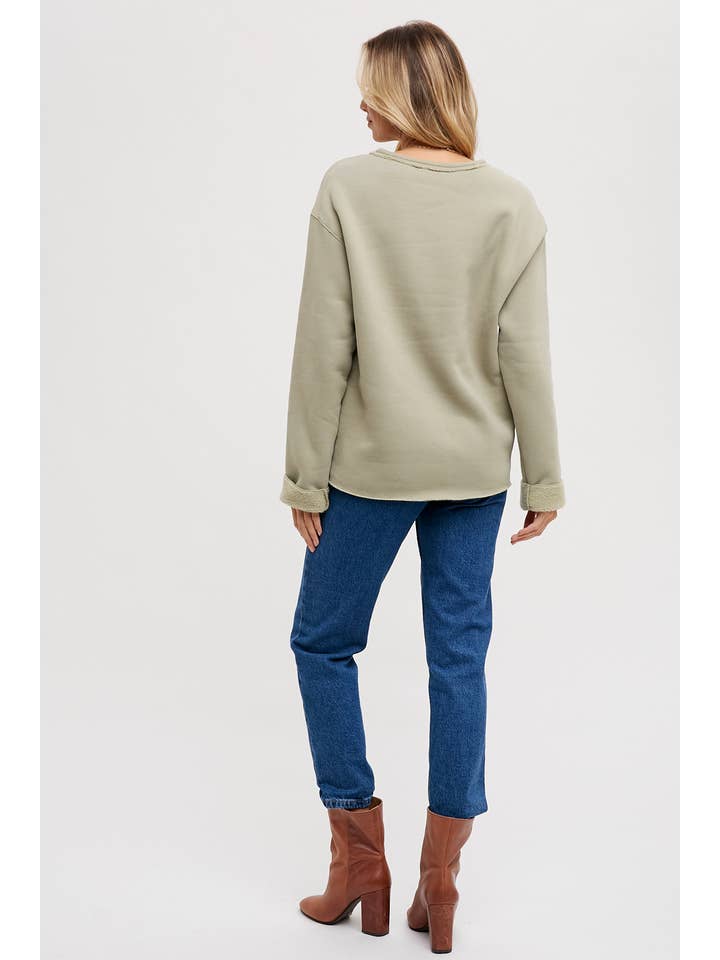 Bluivy - Vendita all'ingrosso Felpa - Donna - FELPE COLOR BLOCK18