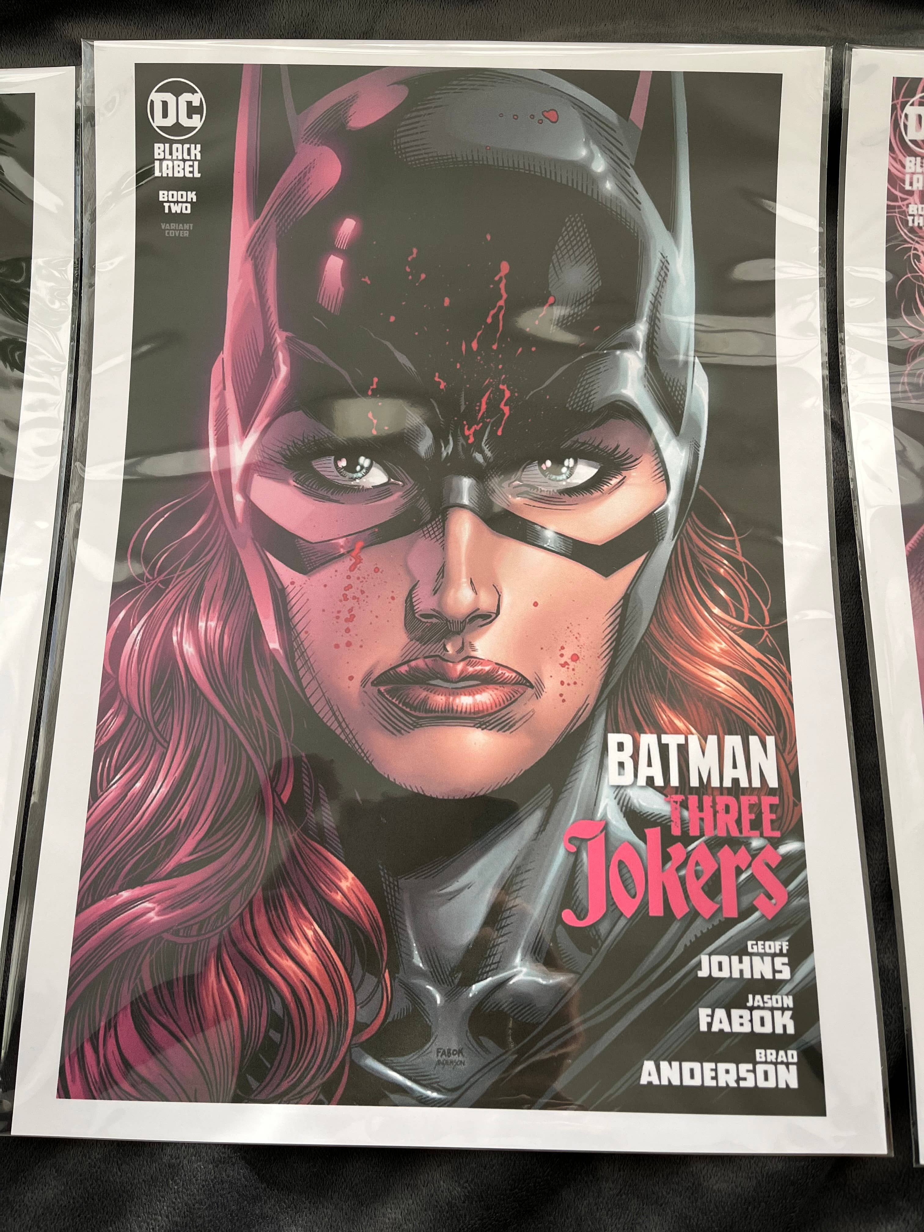 Billies Inks – Engroshandel Gallerivæg – Sæt med 3 Batman, Joker og Catwoman Black Label Print5