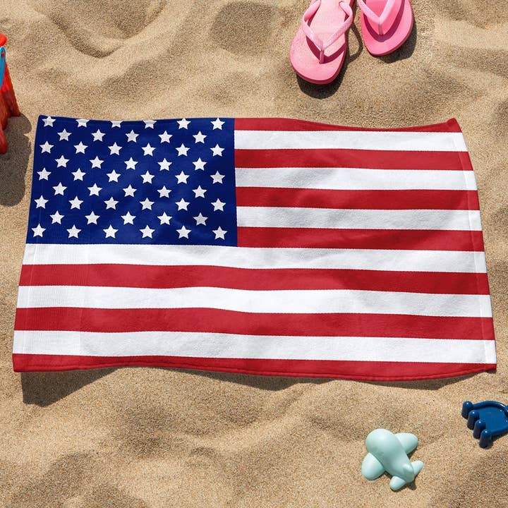 CanvasChamp - Wholesale Beach Towel - Personalized Beach Towel with Photo & Text Customization