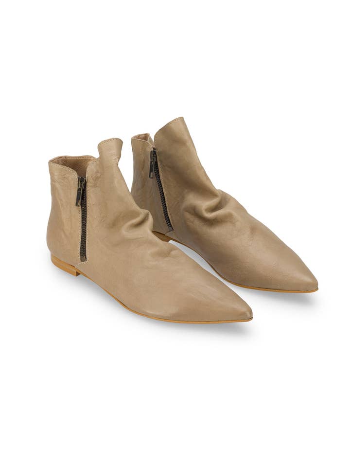 Maray - Wholesale Booties - Women's - Woman Booties FESTIVAL READY Beige2