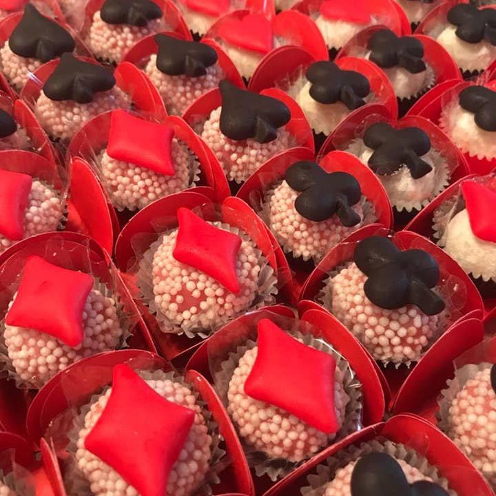 Casino Playing Poker Cards - Suits Silikone Mold - Fondant Cake Mold For Cake Decorating for engroshandel hos Flexarte USA