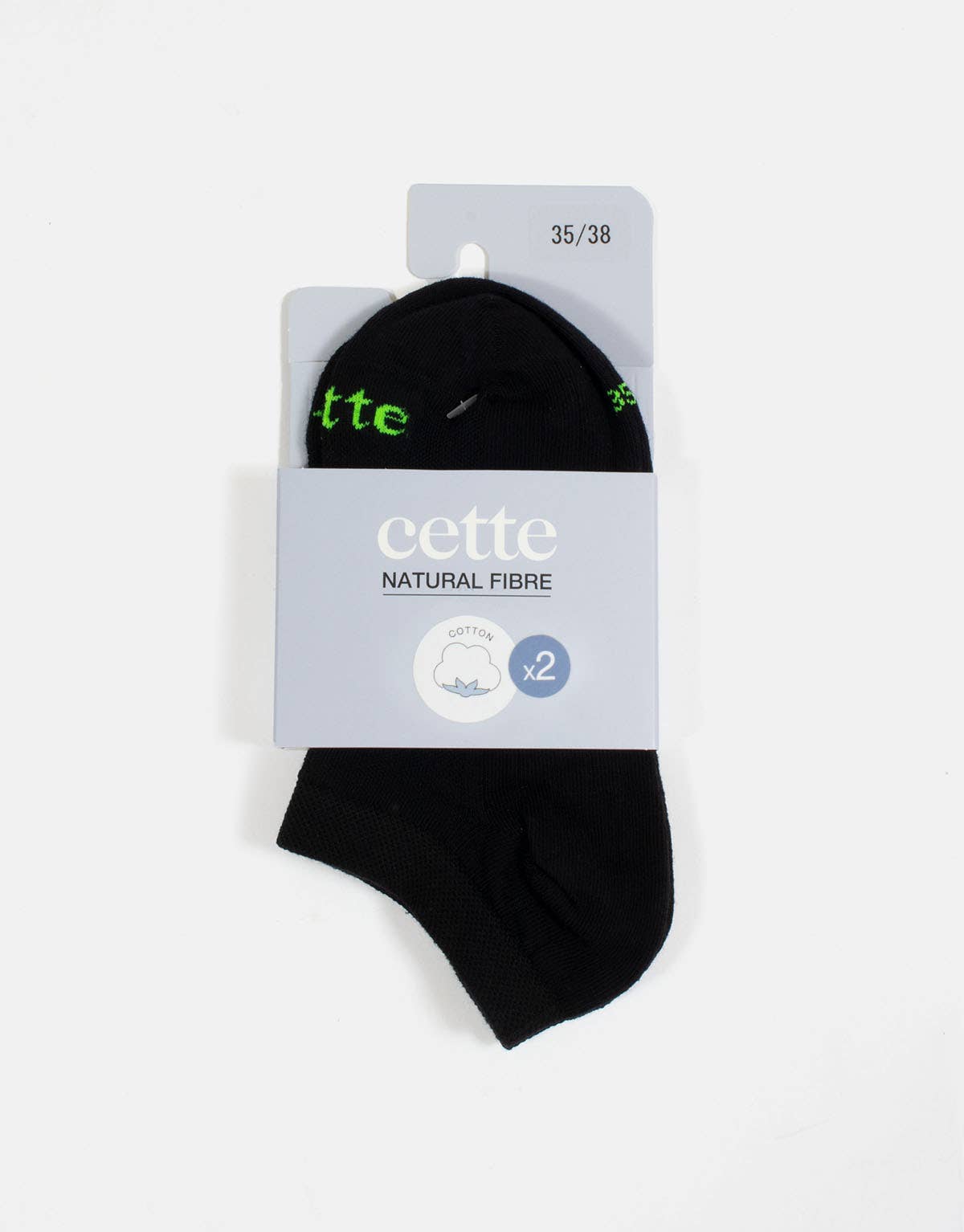 Cette - Wholesale Socks - Unisex - Pack 2 PAIRS, Cotton Trainer Socks Unisex, Invisible Socks2