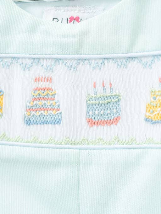 Ruth and Ralph - Wholesale Top & Short Set - Kids - Mint Green Birthday Boy Beau T-Shirt/Shorts Set2