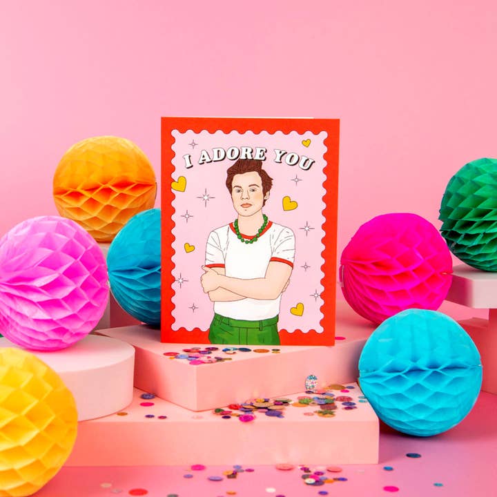 Party Mountain Paper co. - Wholesale Love Card - Harry Adore You | Last Chance
