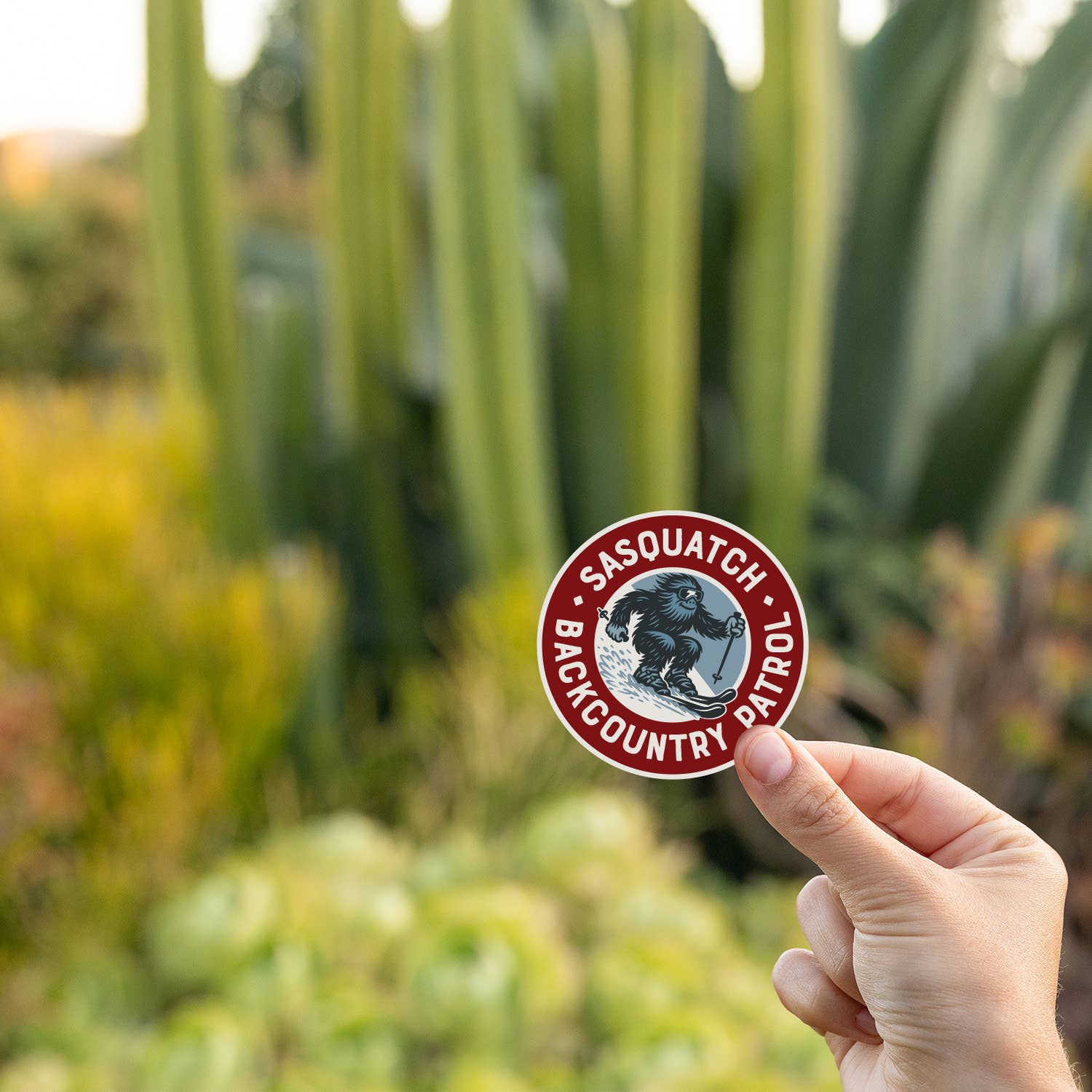 Squatchy - Wholesale Sticker - Sasquatch Backcountry Patrol Sticker6