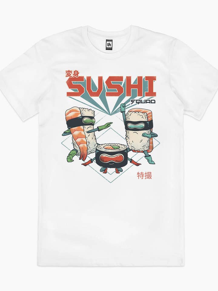 Threadheads - Wholesale Screen printed t-shirt – unisex - Sushi Squad T-Shirt3