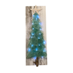 A SEAGLASS CREATION/SALTY SIGNS DESIGNS - Wholesale Artificial Christmas Tree - Shabby Plank Seaglass Christmas Tree - 14 in6