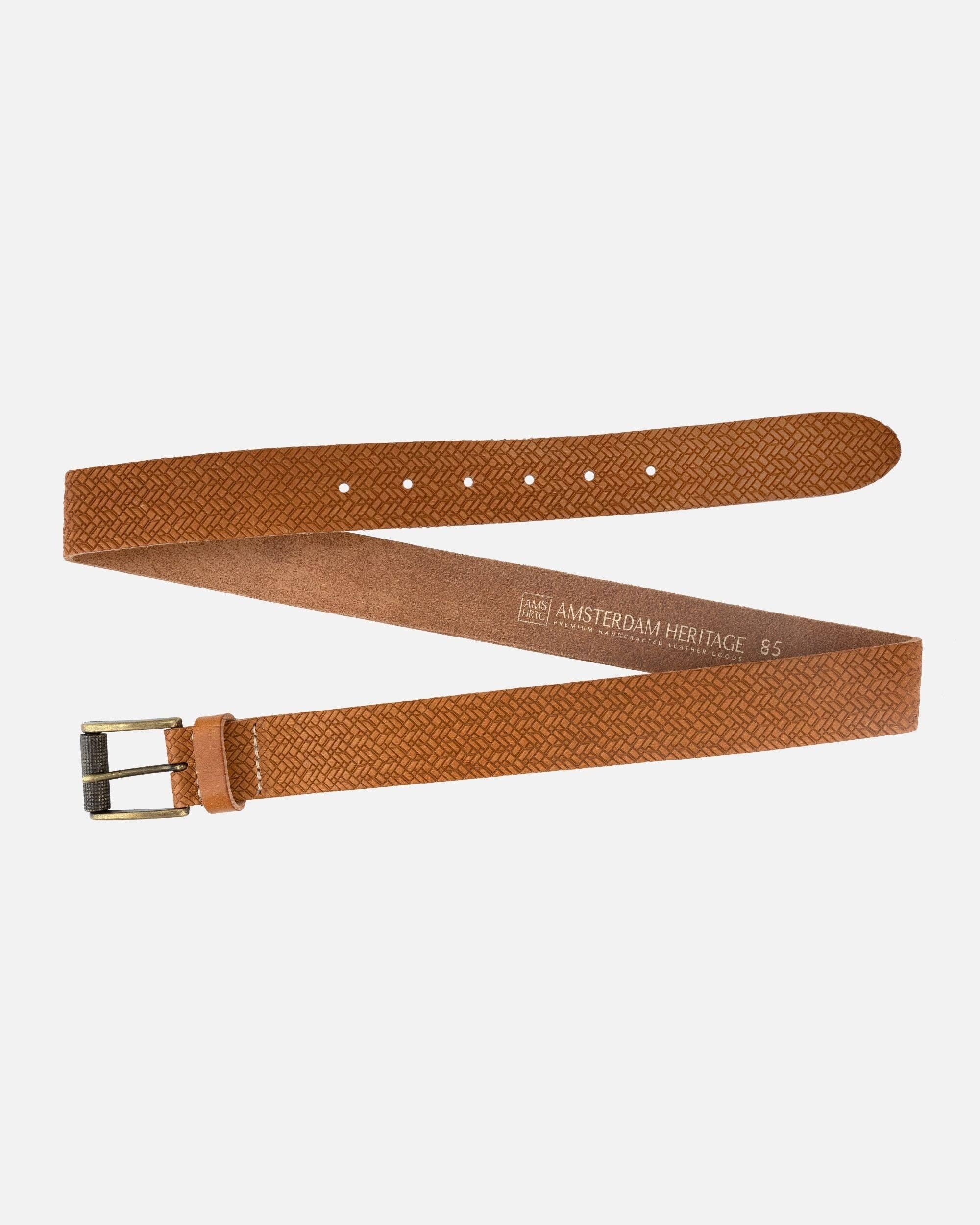Amsterdam Heritage Leather Belts, Bags, Jackets & Apparel - Wholesale Belt - Women's - Ary | Embossed Everyday Leather Belt4