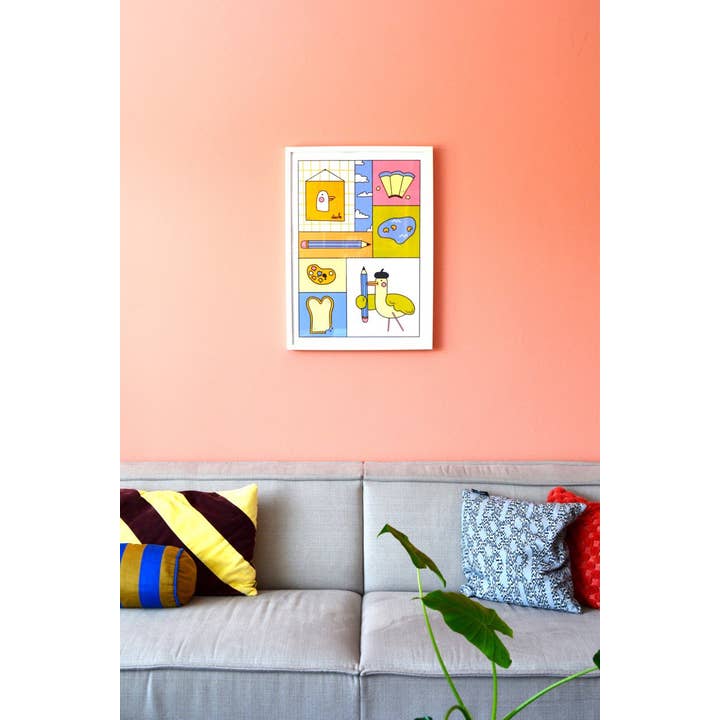 Bloemkolie – Großhandel Poster – Duck der Künstler Poster 50x70cm4