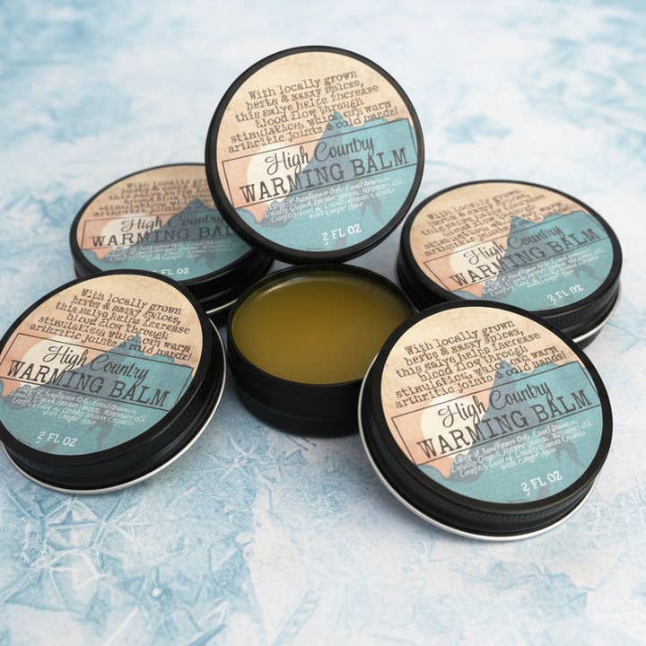 High Country Warming Balm for Cold-Weather Comfort for wholesale by Smittys Little Farm