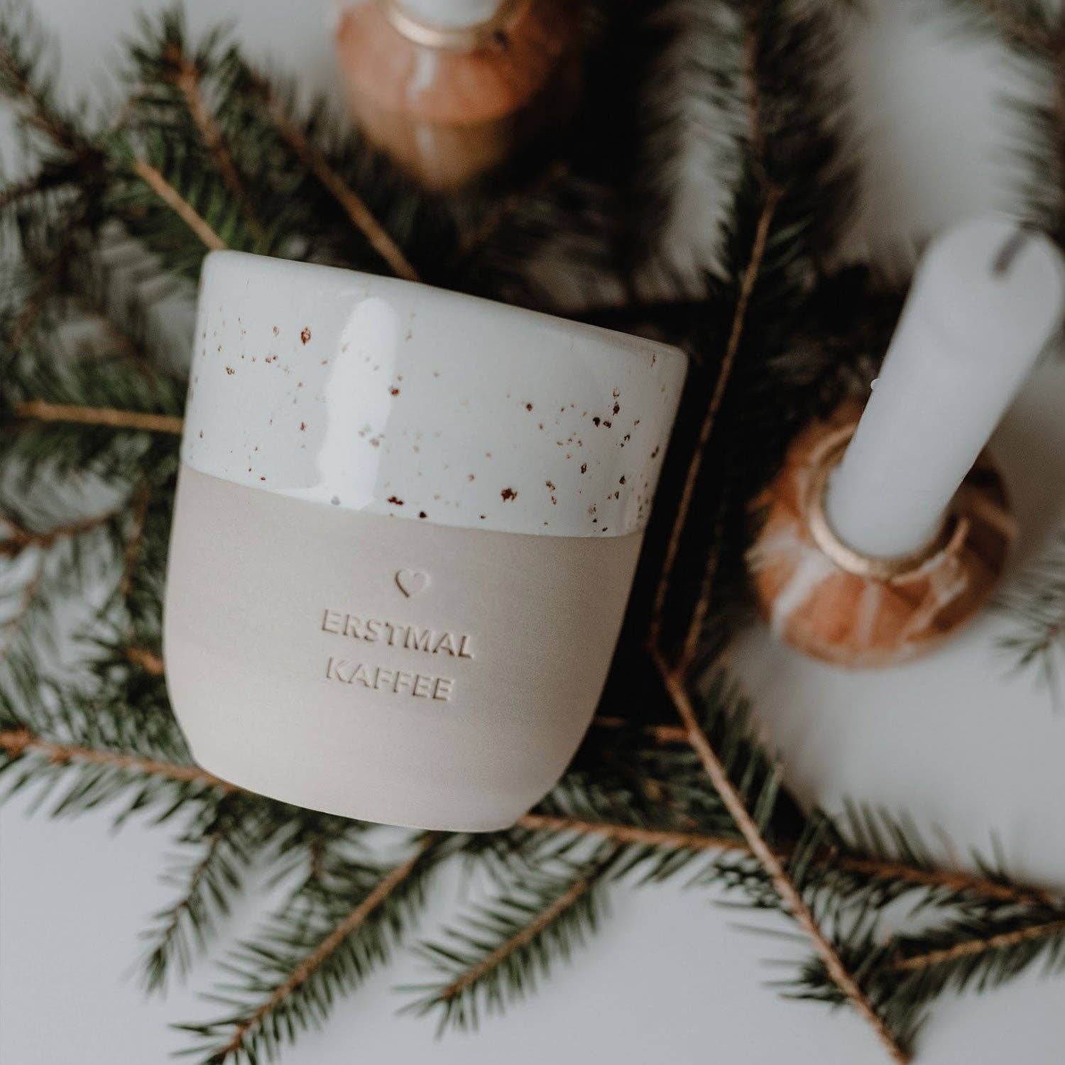 Eulenschnitt - Wholesale Koffiemok - Set van 4 mokken 'First Time Coffee'6