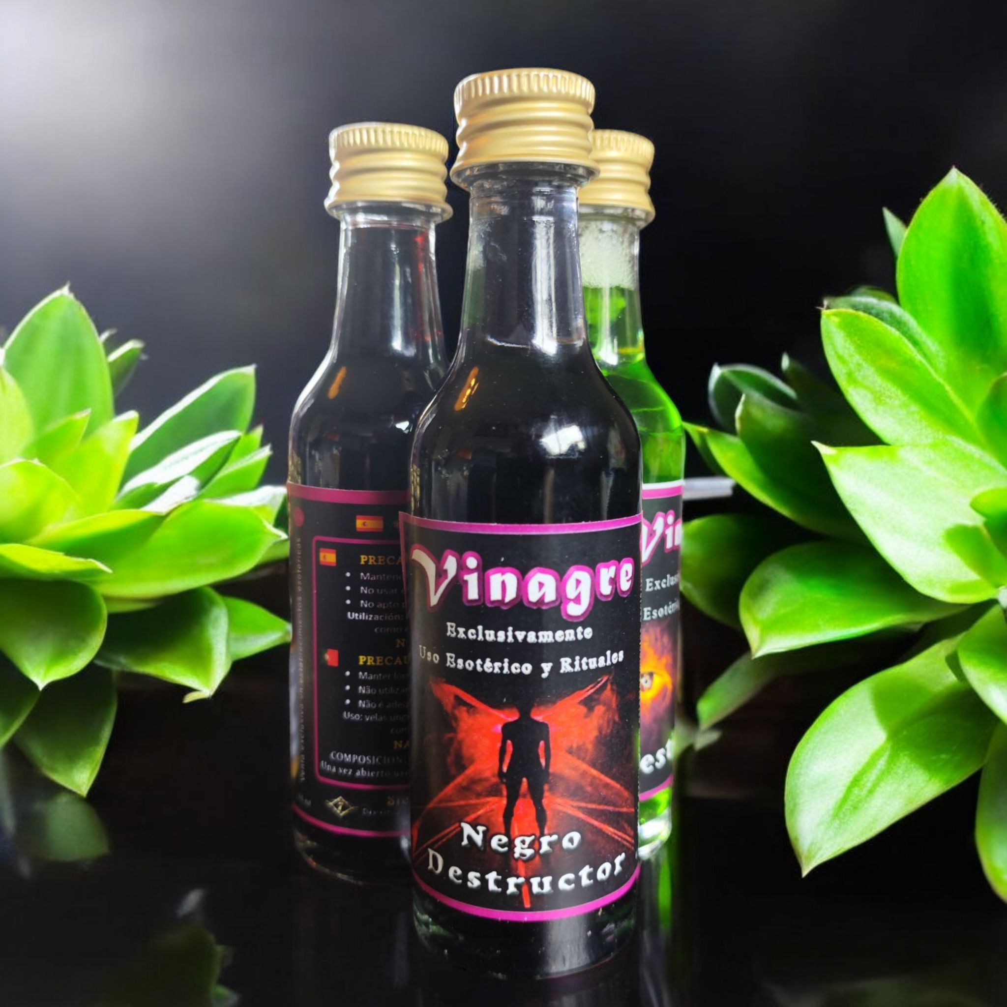 Magic Moon - Venta al por mayor Artículo de meditación - Vinagre Esotérico Negro Destructor0