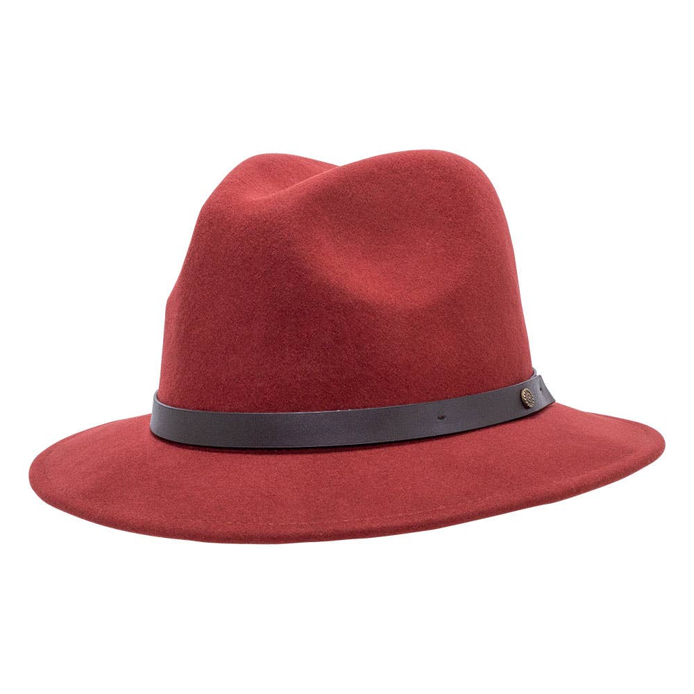 American Hat Makers – wholesale Fedora - Unisex – 100% Ullfilt Fedora-stil - McQueen12