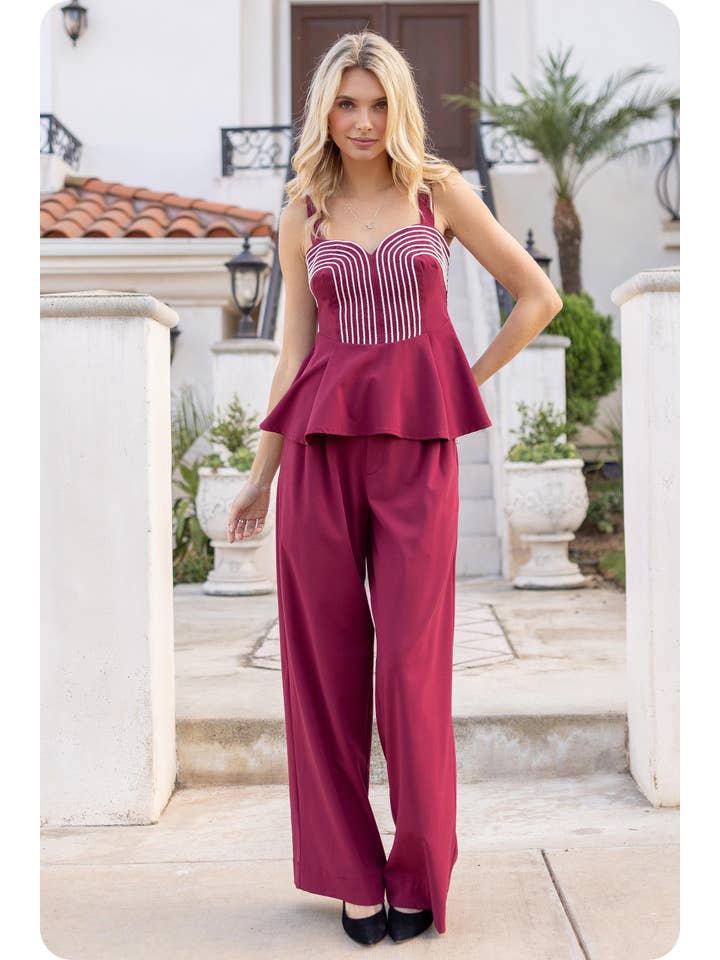 Strut & Bolt – wholesale Byxor - Dam – Kostymbyxor med vida ben28