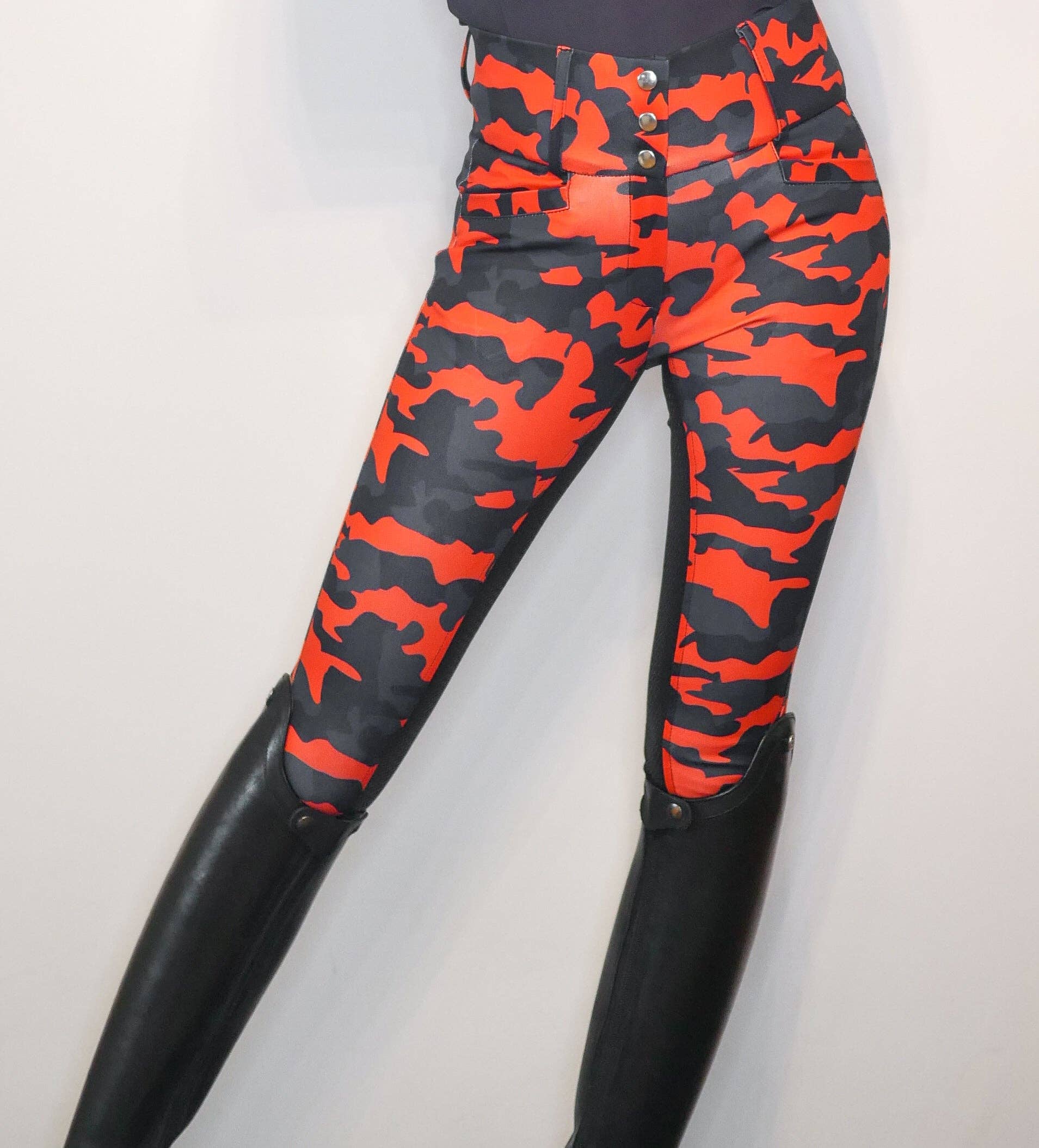 Evitoc Equestrian - Vendita all'ingrosso Pantalone - Donna - Breeches Evitoc Red Camou12