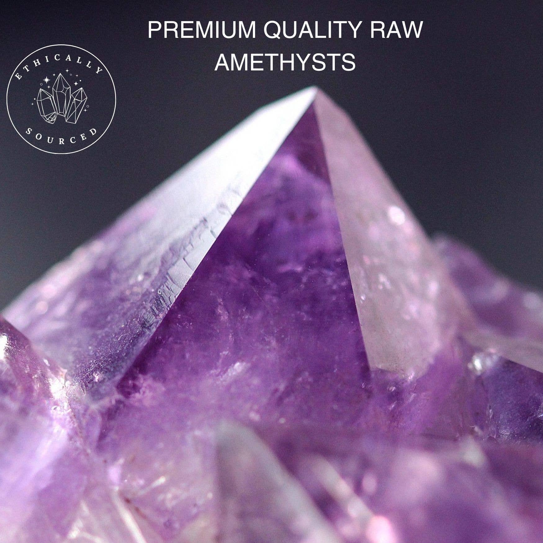 Realigned Energy - Wholesale Spiritual Stone/Crystal - Amethyst Heart Crystal (1.5–2”)4