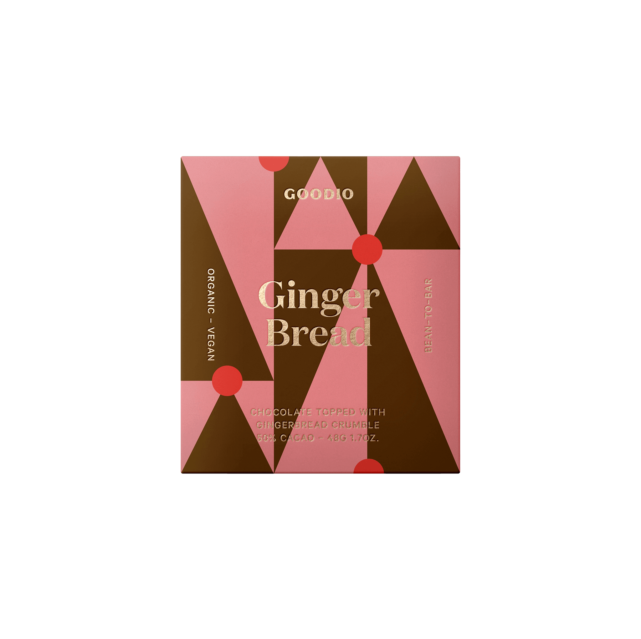 Goodio Chocolate - Wholesale Chocolate Bar - Gingerbread Chocolate 50%1