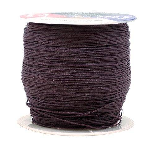 Mandala Crafts – wholesale Craft supplies – Mandala Crafts Nylon Satin Cord, Rattail Trim Thread for Chinese Knotting, Kumihimo, Beading, Macramé, Jewelry Making, Sewing1