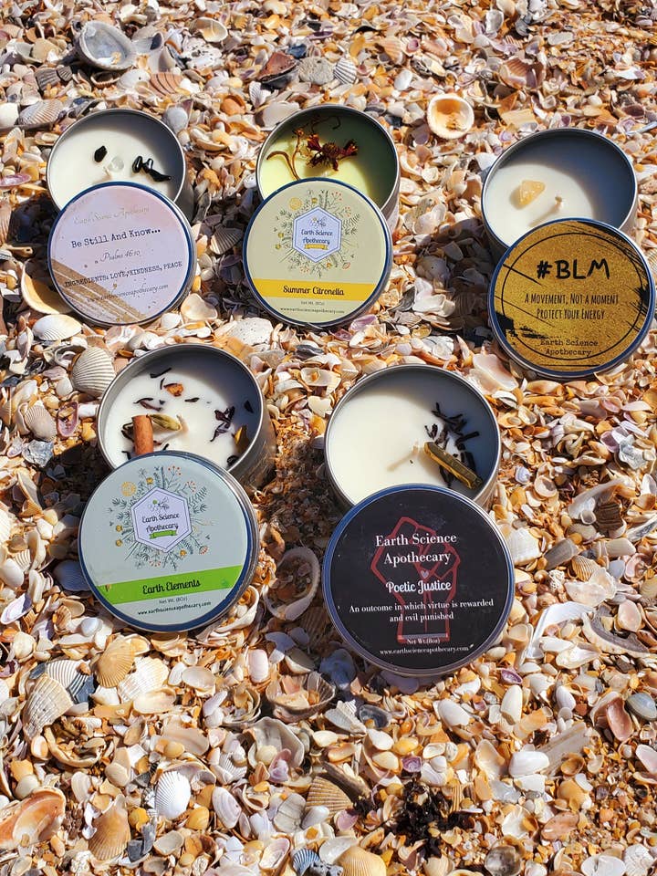 Boîte en étain (dle) pour la vente par Earth Science Apothecary