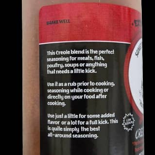 Sweet Smokie Joe, LLC - Wholesale Dried Spice Mix - Creole Kick - Extra (Kick It Up a Notch!)1