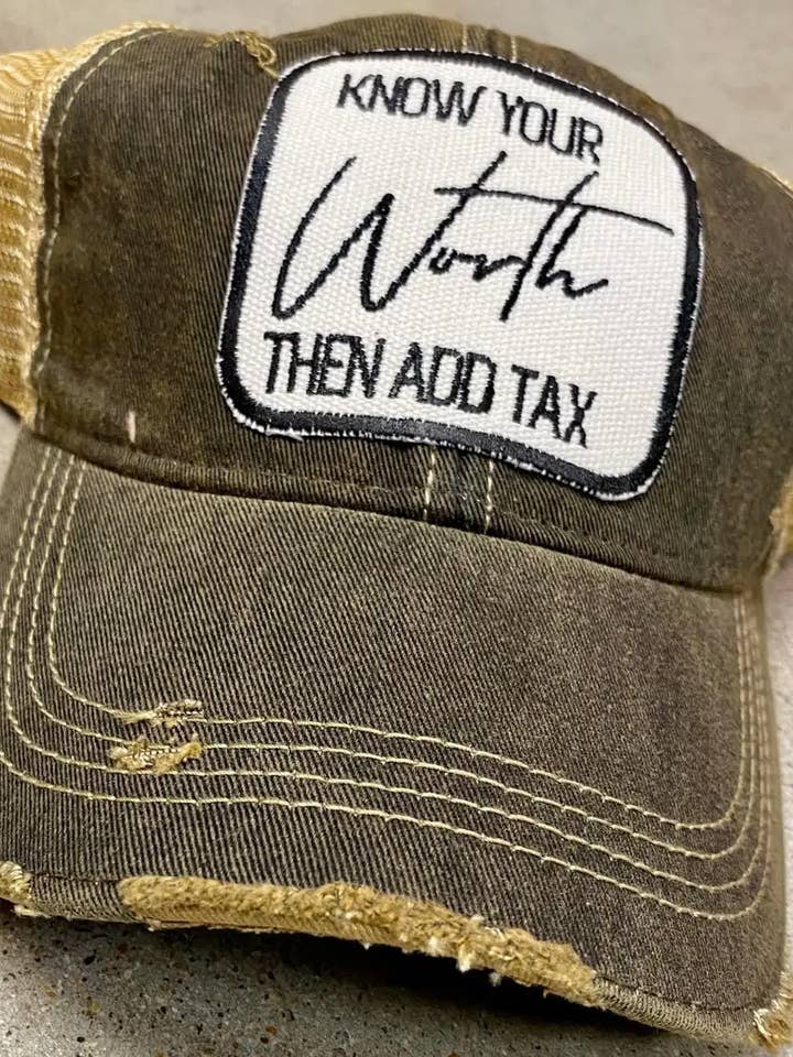 KNOW YOUR WORTH- Black VD for wholesale by Wild Oates