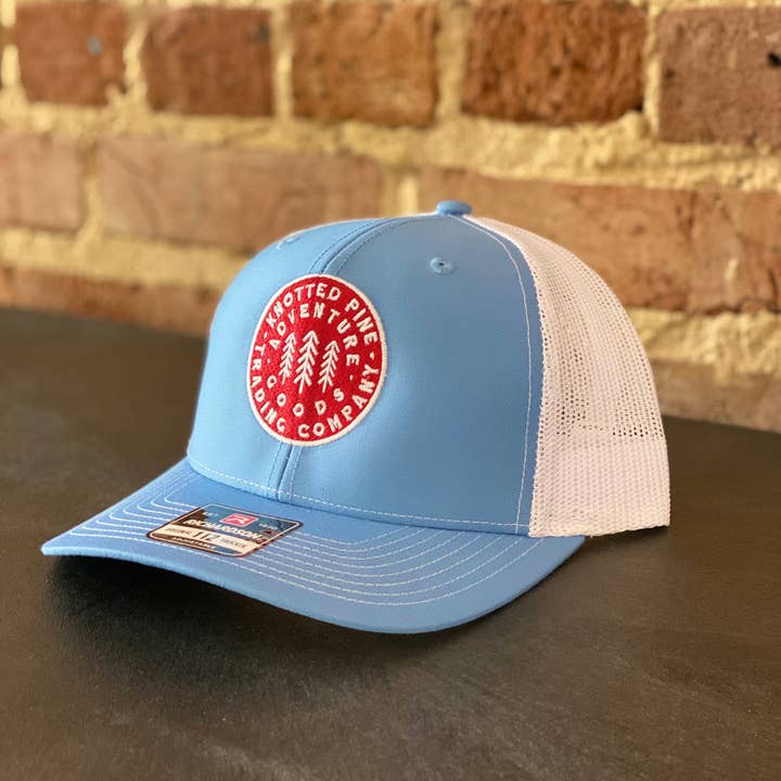 KPTC Patch - Lastbilshatt - Ole Miss Colorway för wholesale av Knotted Pine Trading Co.