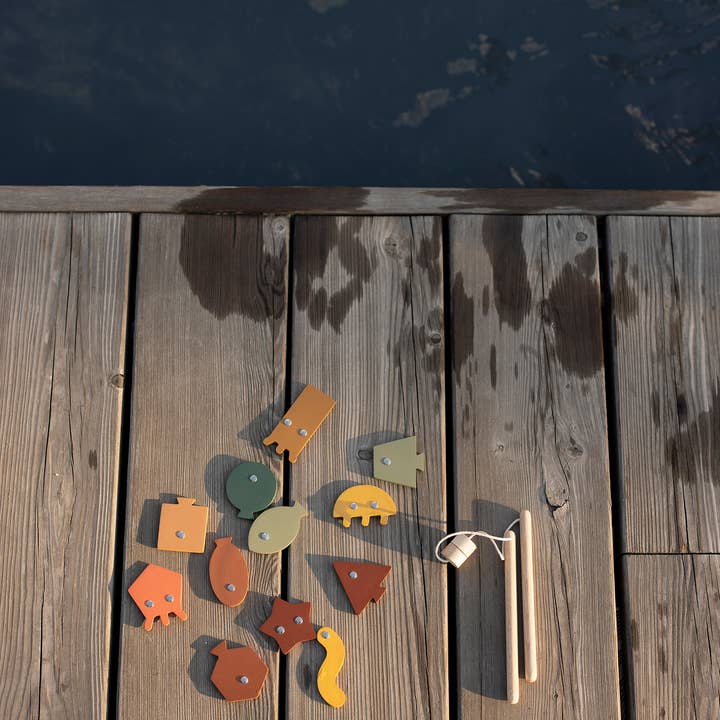 Babai – Großhandel Holzspielzeug – Kinder – Angelspiel auf den Magneten. Lustige Geometrie und Farben14