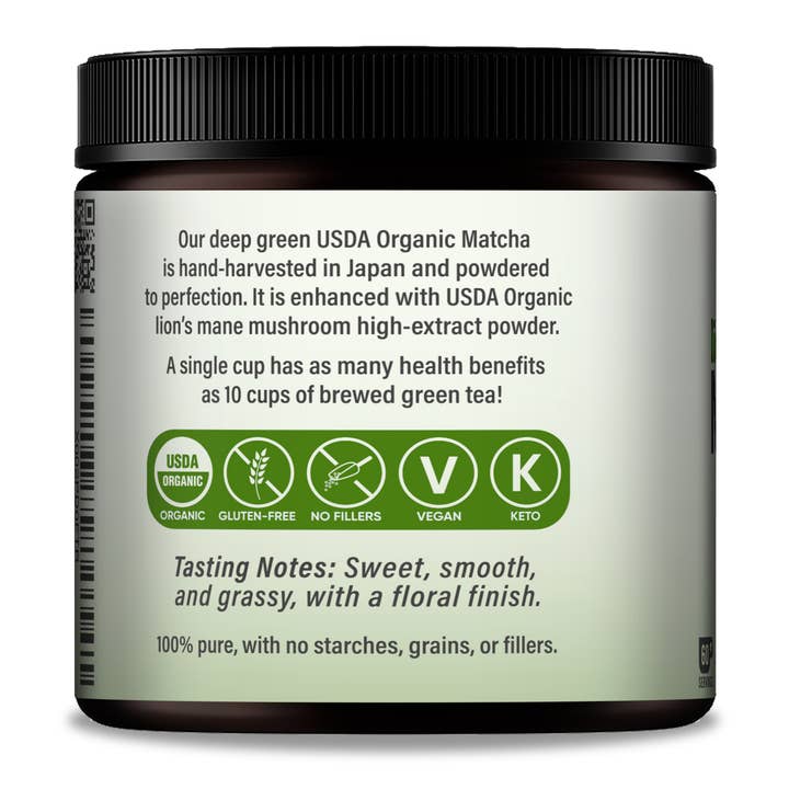 La Republica Coffee - Wholesale Health/detox tea - La Republica Organic MATCHA w/ Lion's Mane (Full-Fruiting)8