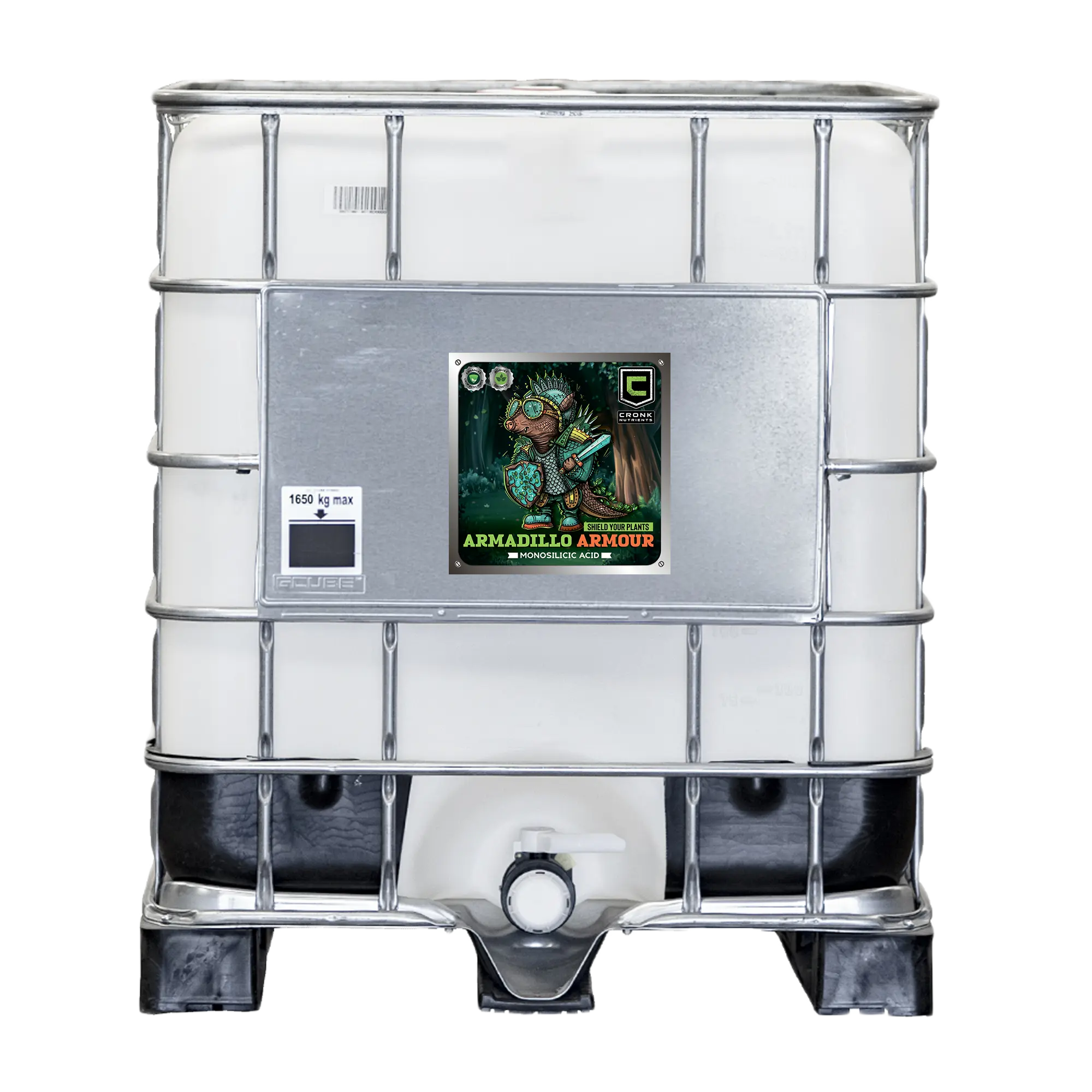 Cronk Nutrients - Wholesale Fertilizer - Armadillo Armour - Monosilicic Acid for Plants Enhance Plant Growth7