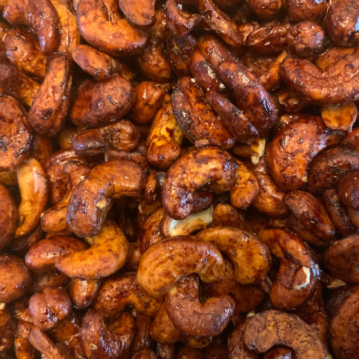 Captain Crazy’s Nuts and Fine Snacks - Wholesale Nuts - ROASTED CASHEWS Ghirardelli Chocolate French Vanilla | Sweet5