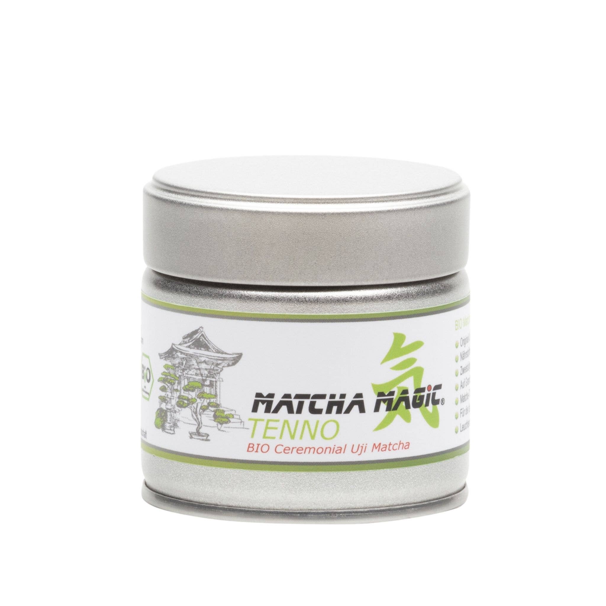 Matcha Magic - Wholesale Health/Detox Tea - Organic Matcha TENNO — ceremonial quality (30g/80g)