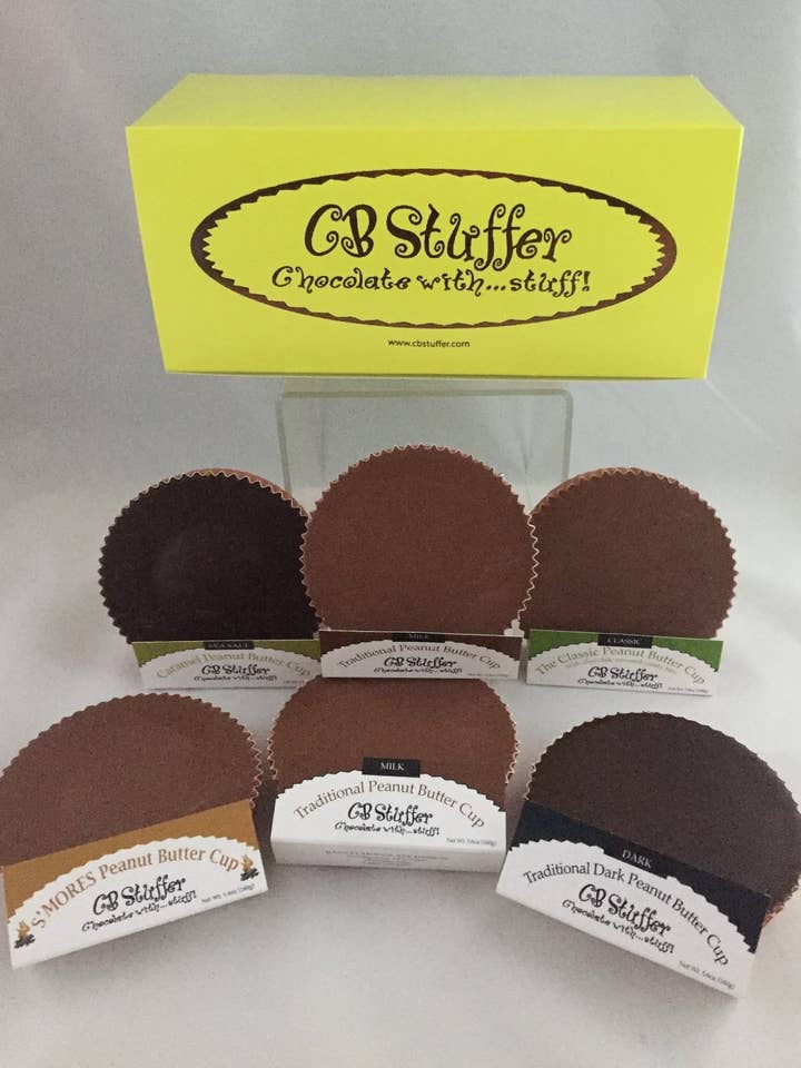 Peanut Butter Cup Gift Box for wholesale by CB Stuffer