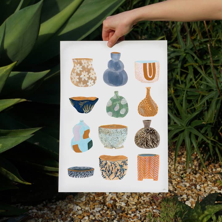 Laura Page Illustration – Engroshandel Kunsttryk – Keramik