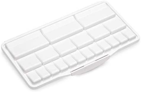 Liquidraw – wholesale Palette/mixing tray – 42 Well Paint Palette Air Tight, Extra Large Folding Mixing Painting Palette Acrylic, Oil & Watercolour for Artists, Students & Kids2