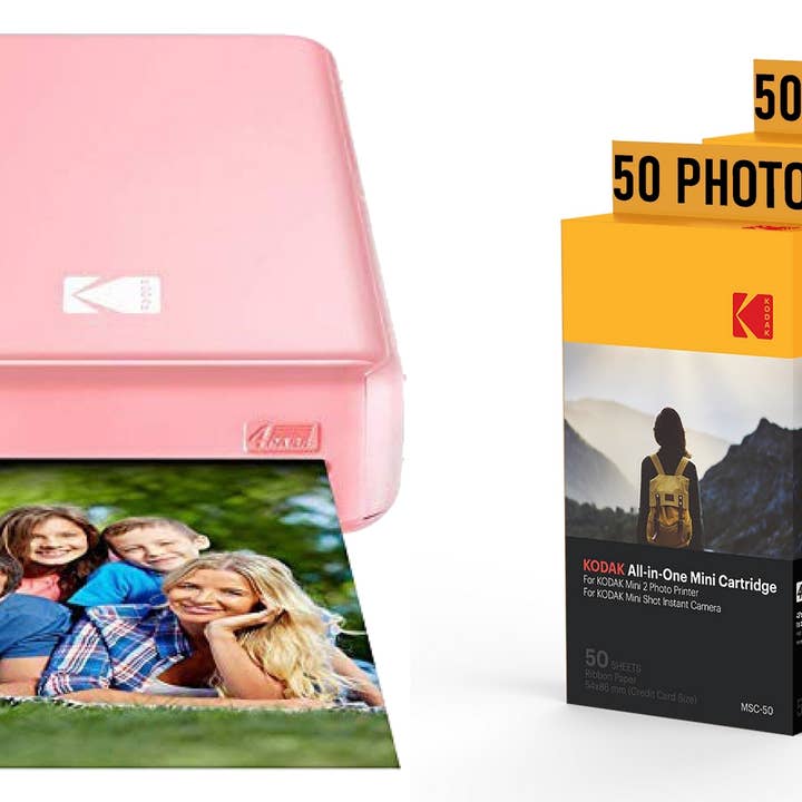 Impressora de Fotos KODAK PM220 com Pacote de 2 Cartuchos por atacado de GT COMPANY