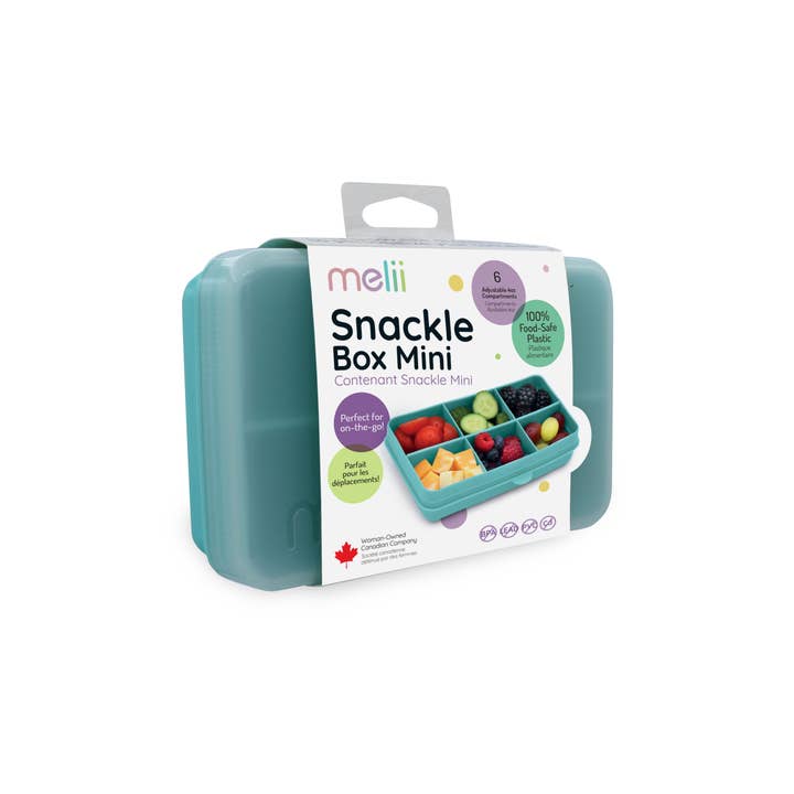 melii - Wholesale Snack Box - Kids & Baby - Mini Snackle Box - 6 Compartment