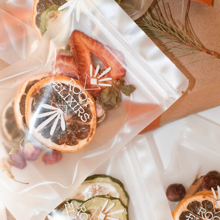 Root Elixirs - Wholesale Cocktail Mix/Syrup - Root Elixirs Dehydrated Citrus Cucumber Garnish Pack2