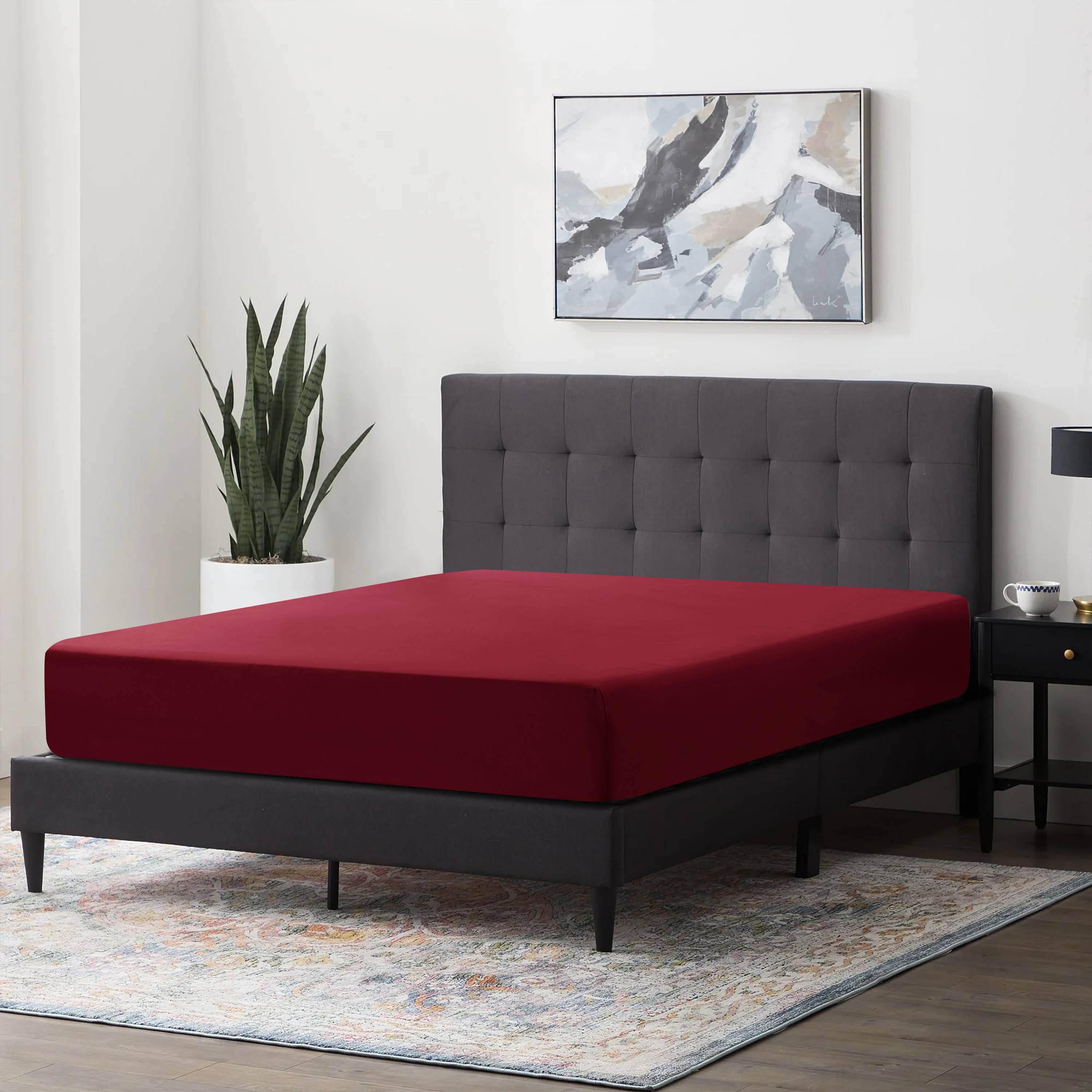 Cottonpassion_US - Vente Draps-housses - Draps-housses en microfibre douce avec bonnets extra profonds jusqu'à 40,6 cm77