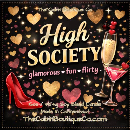 Vela Perfumada de Alta Sociedad - Vela de San Valentín para venta al por mayor de The Cabin Boutique Co